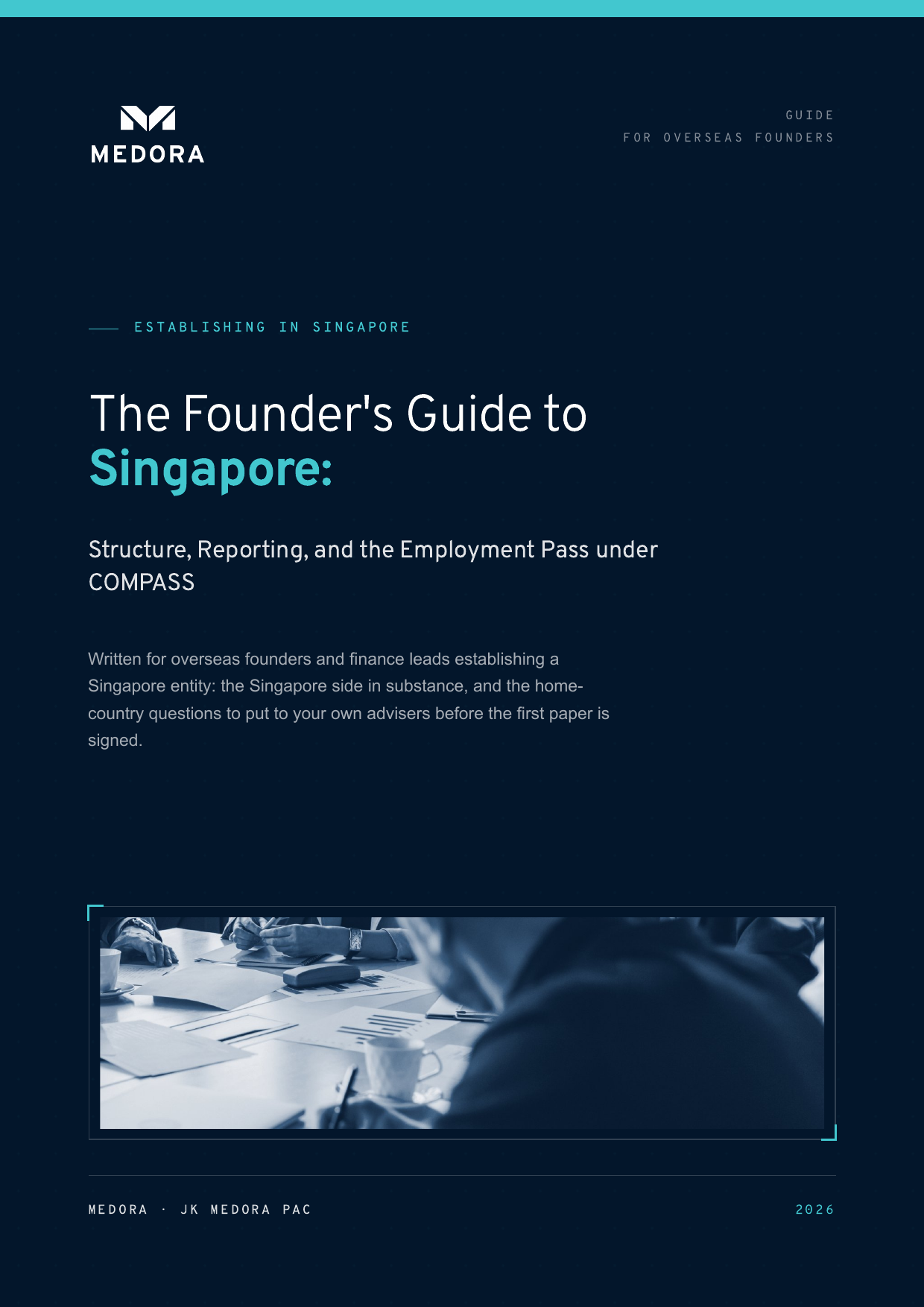 Cover of The Founder's Guide to Singapore